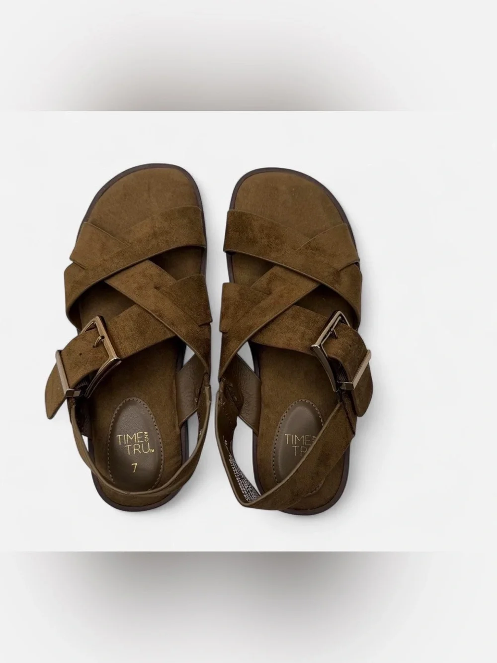 Time and Tru men suede